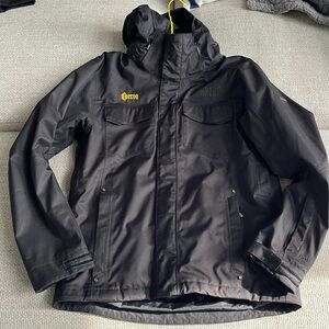 2-for-1 The North Face Jose Cuervo branded ski jacket with zip-in-liner coat.